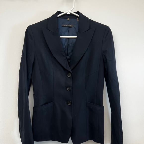 Elie Tahari Jackets & Blazers - Elie Tahari Midnight Blue Blazer